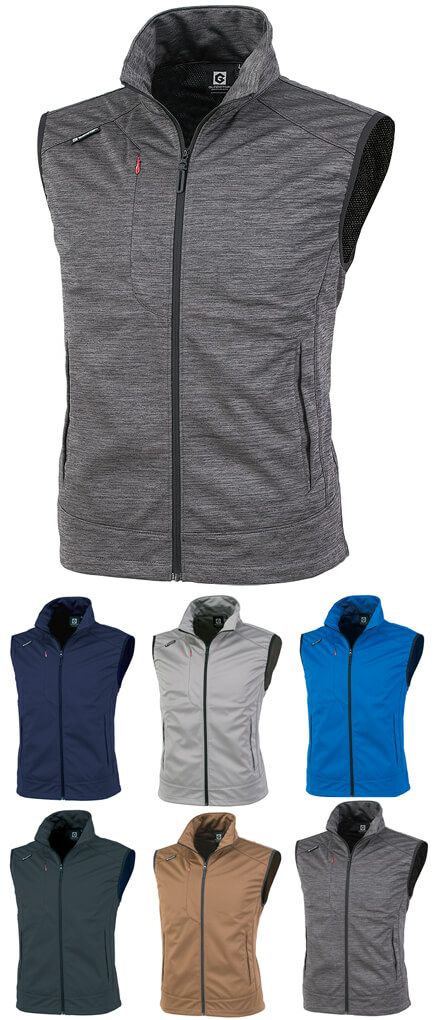 防風ストレッチベスト