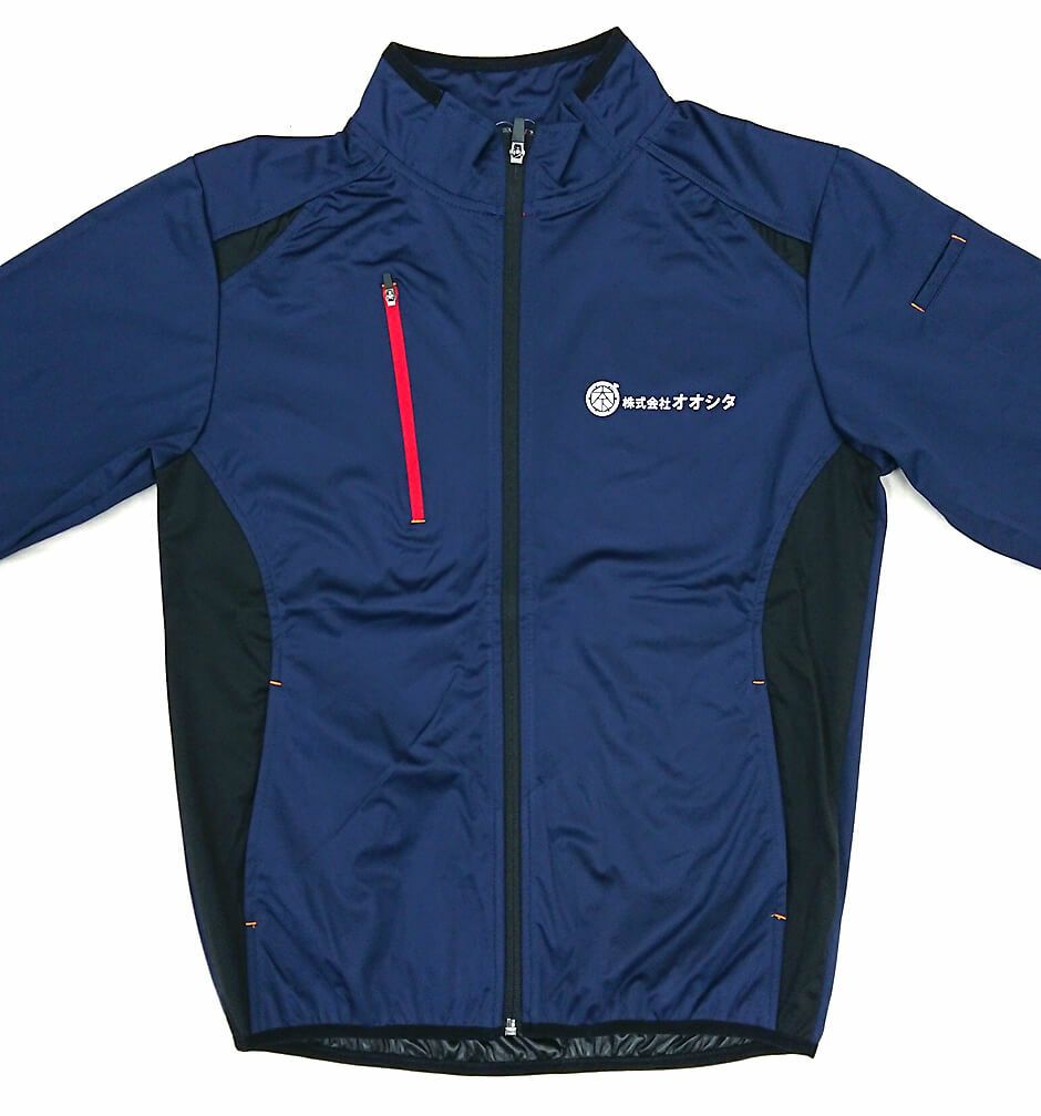 ストレッチ・防風スタッフジャンパー [SOWA-43301]│名入れロゴ刺繍