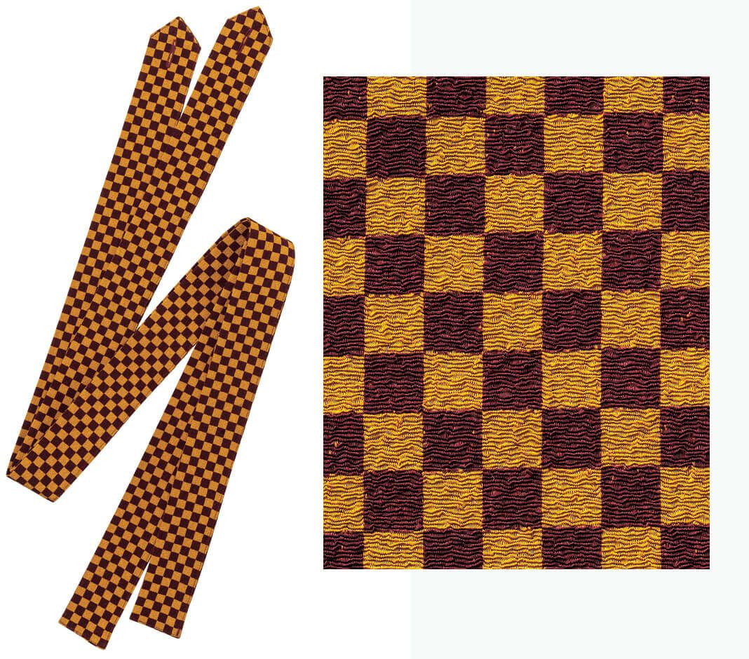 B市松文様からし