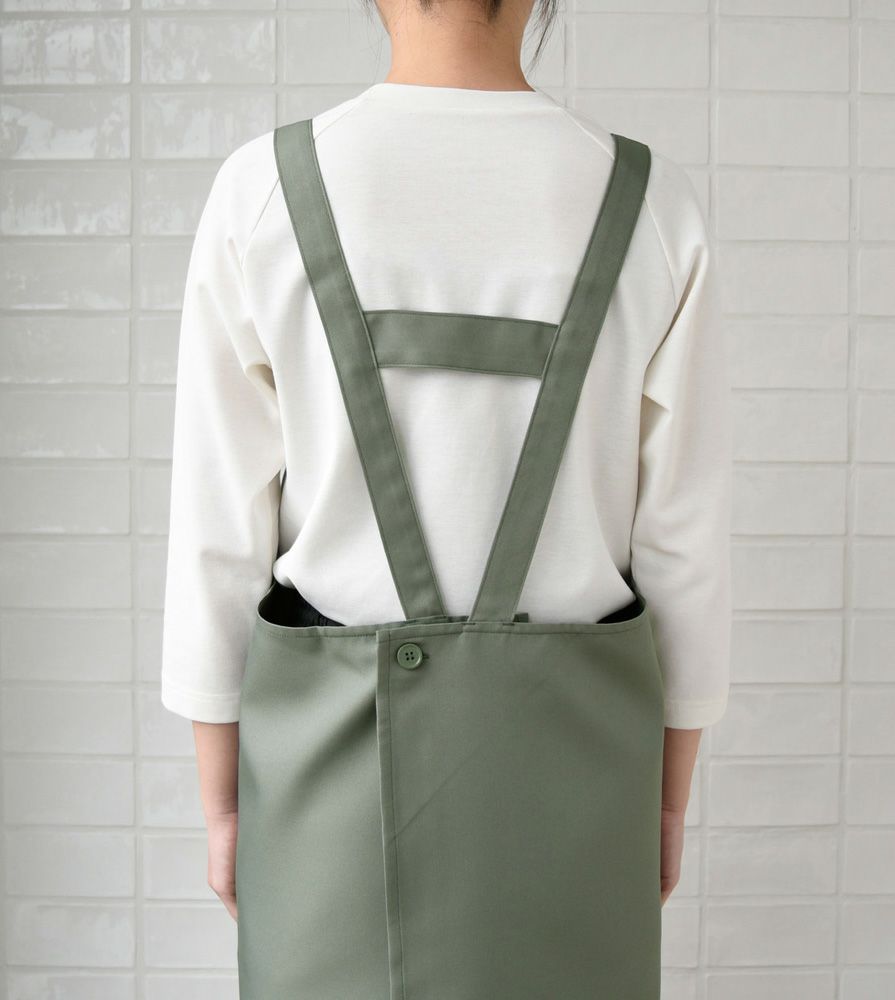 背中H型でゆったり着用