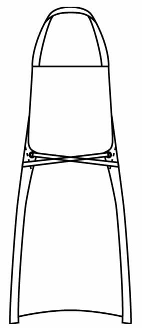 バックスタイルイラスト画像