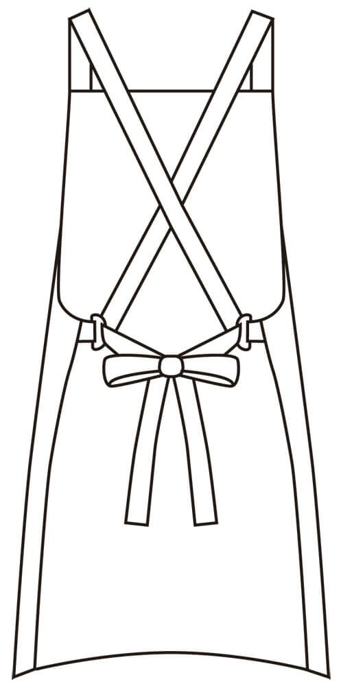 バックスタイルイラスト画像