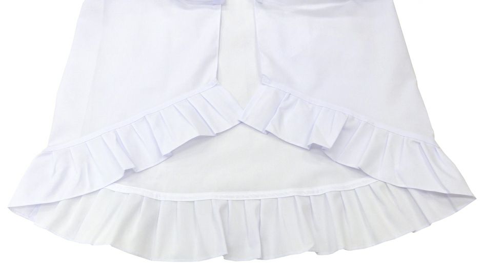 ●フリル裾角（L：丈85cm/LL：丈90cmの裾です。）