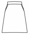 バックスタイルイラスト画像