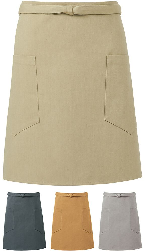 腰巻き・腰下サロンエプロン