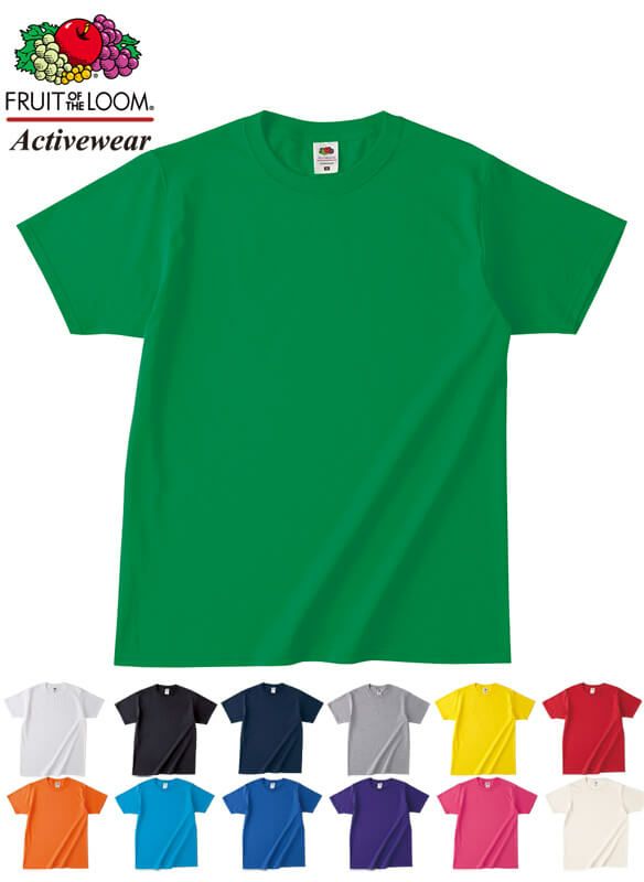 フルーツオブザルームTシャツ（綿100％・4、8オンス）