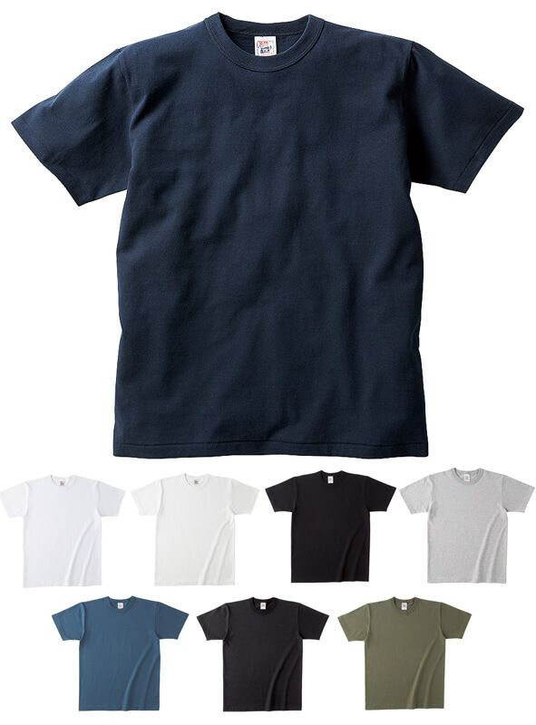 綿100％の厚手Tシャツ（6、2オンス）