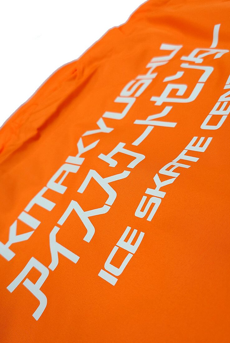 オリジナルプリント部分の拡大アップ写真