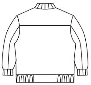 背中のイラスト画像