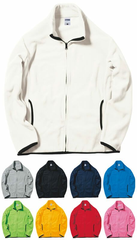 フリースジャケット 