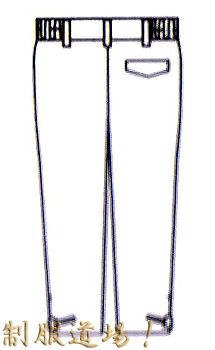 防寒ズボンのイラスト画像