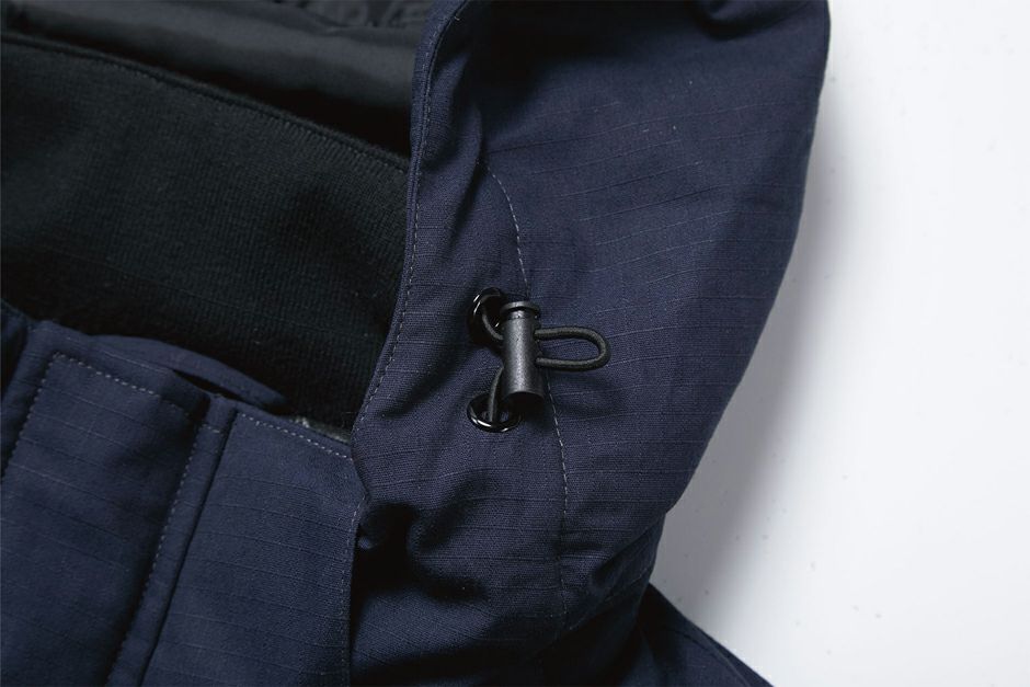 フード絞りは調整簡単！