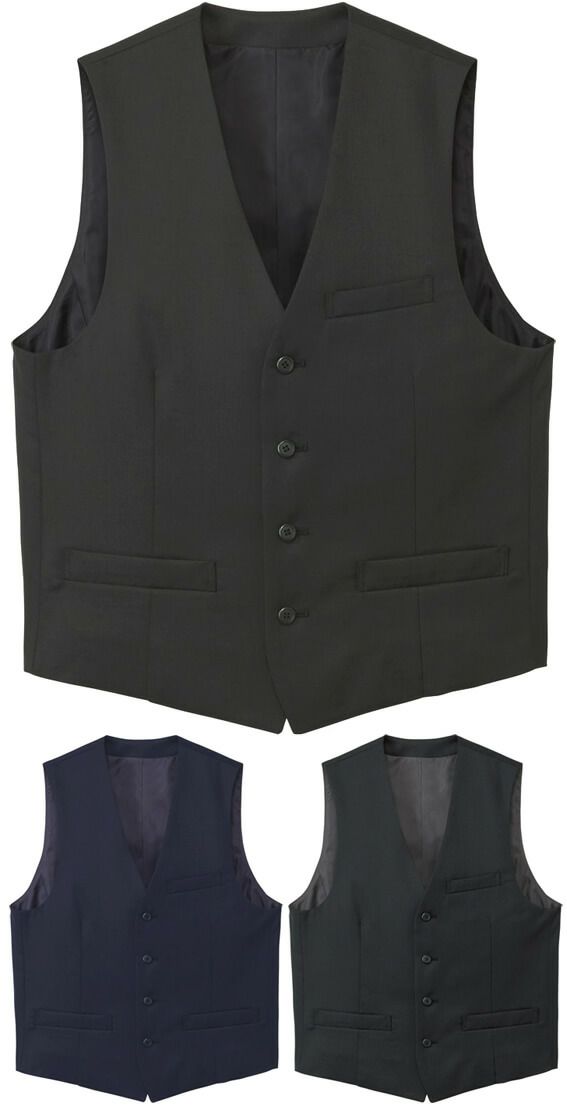 メンズ用フォーマルベスト