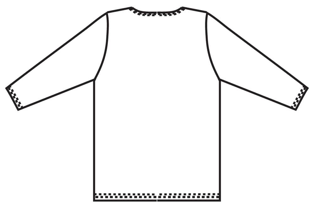 バックスタイルイラスト画像