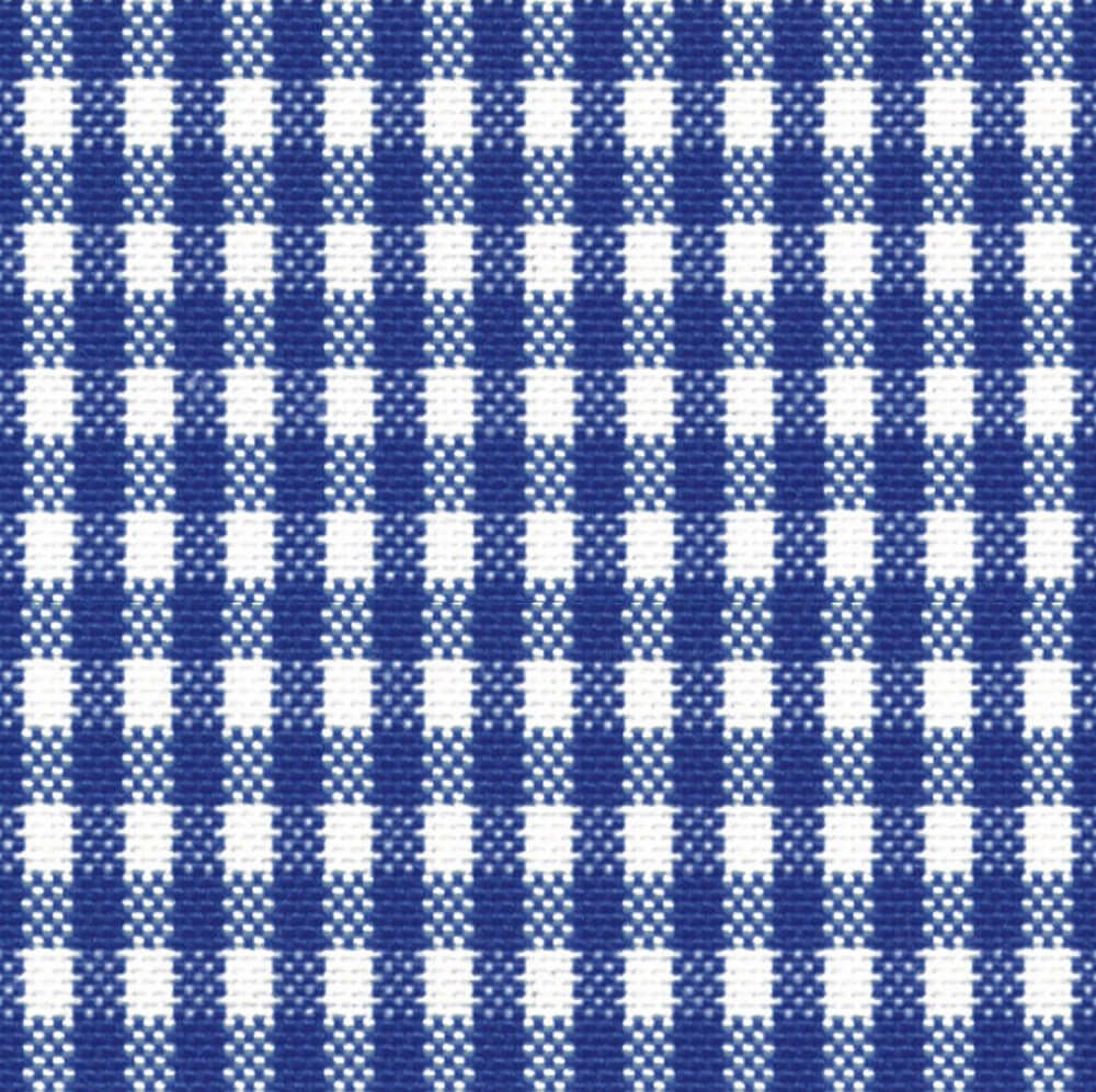 ギンガムチェックホワイトブルー