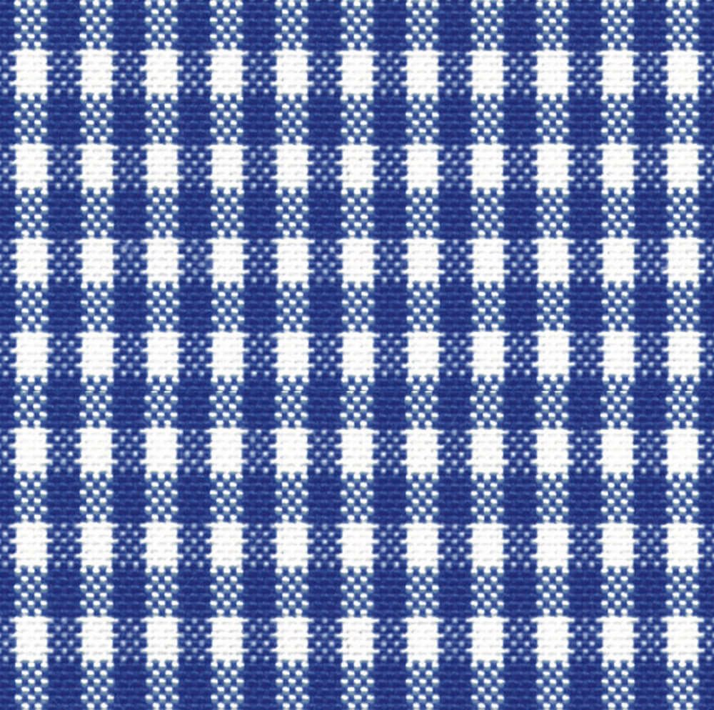 ギンガムチェックホワイトブルー