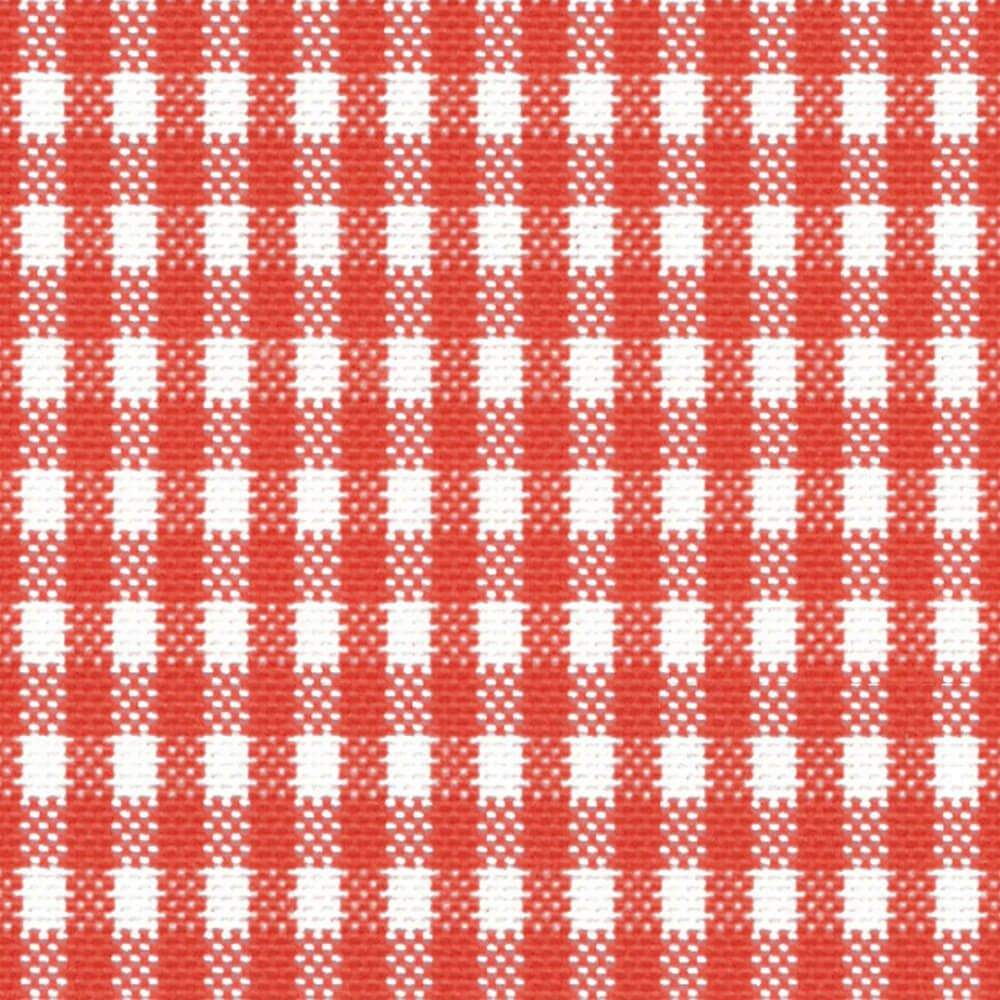 ギンガムチェックホワイトレッド