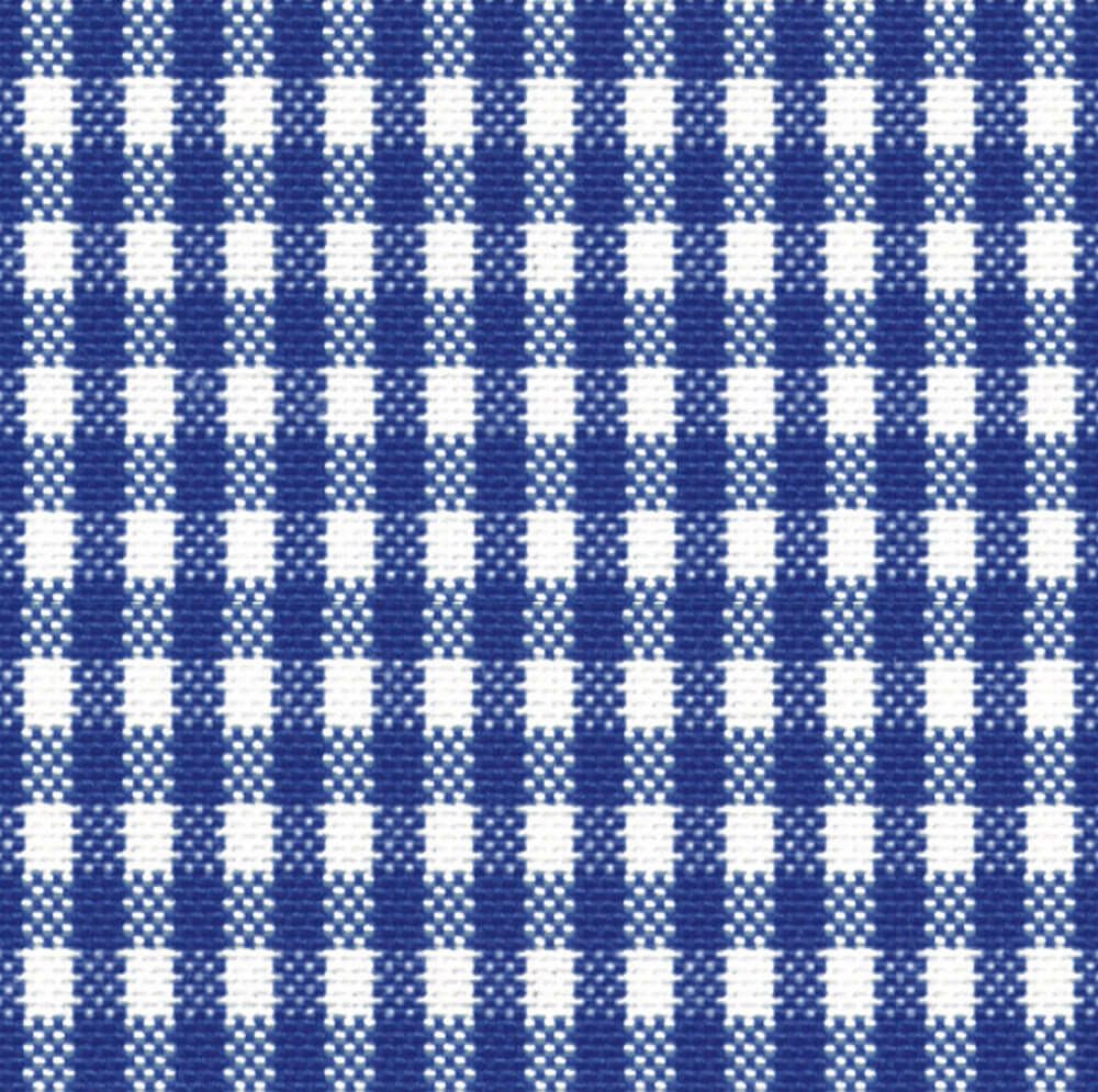 ギンガムチェックホワイトブルー