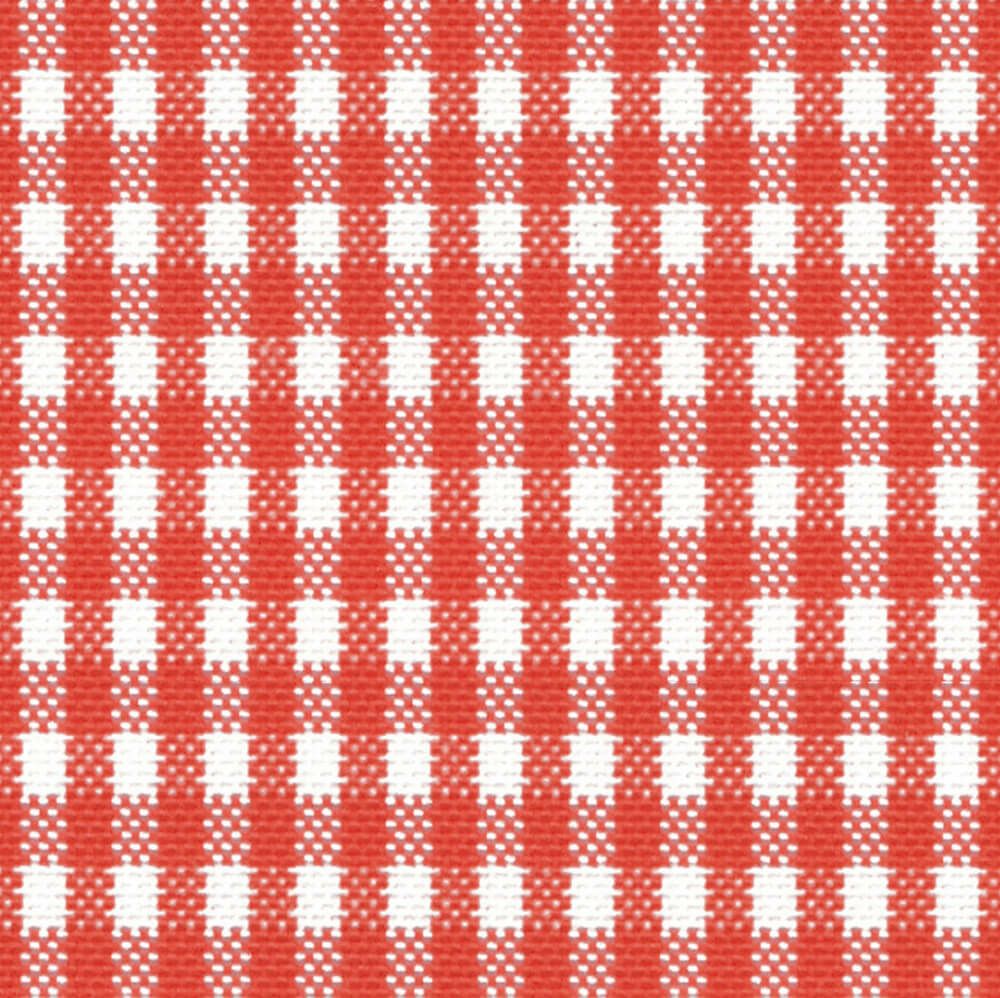 ギンガムチェックホワイトレッド