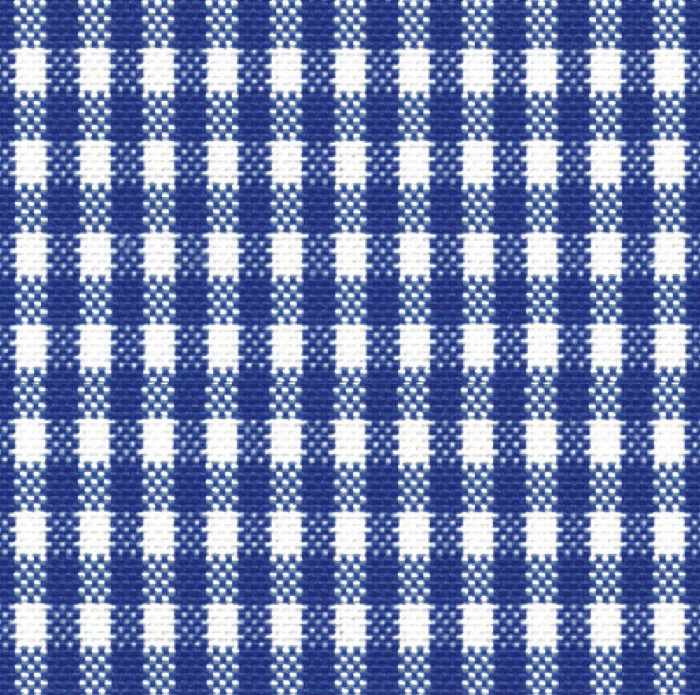 ギンガムチェックホワイトブルー