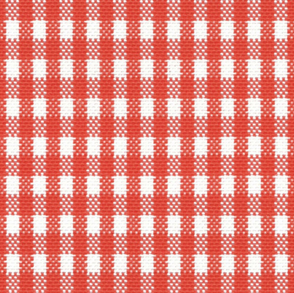 ギンガムチェックホワイトレッド