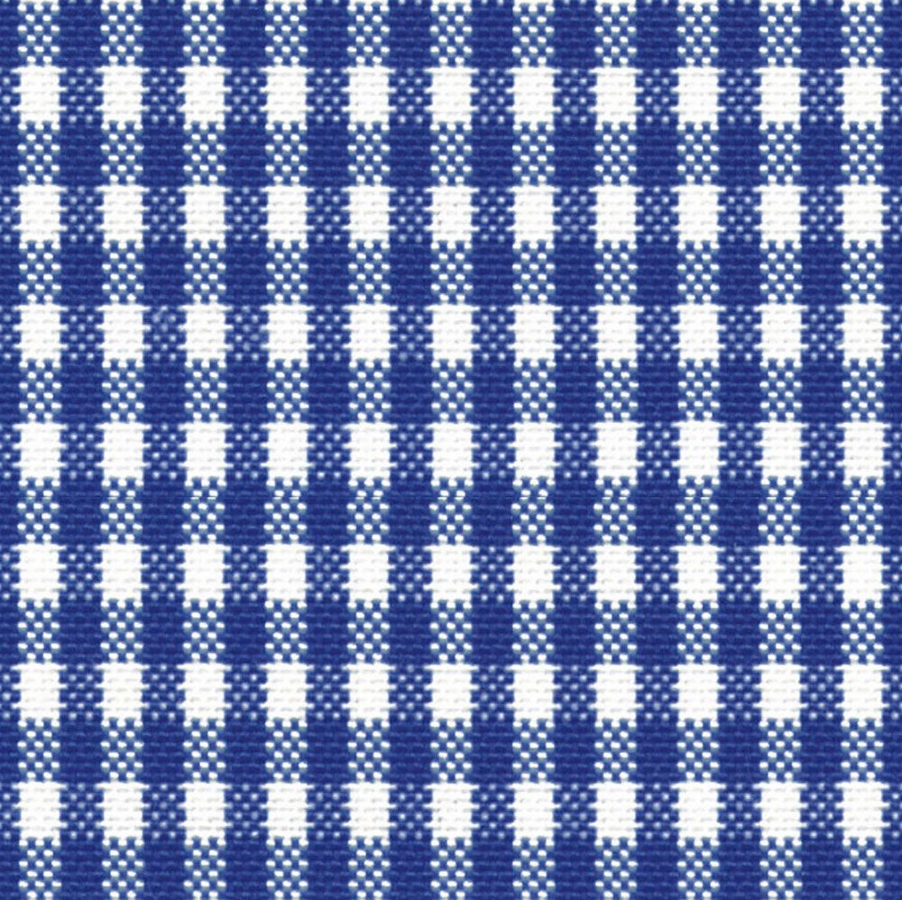 ギンガムチェック-ホワイト×ブルー