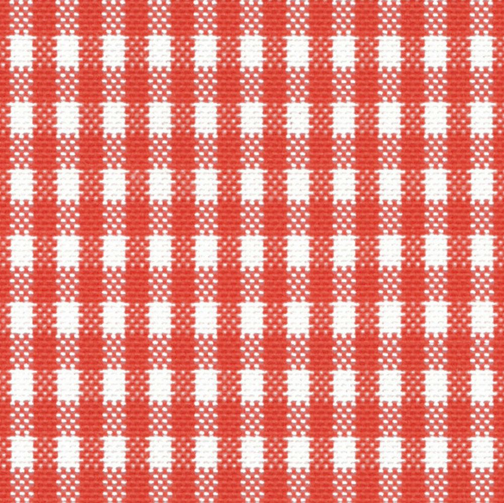 ギンガムチェック-ホワイト×レッド