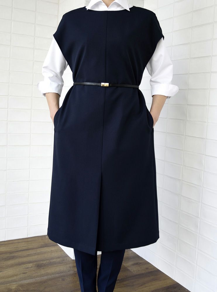 エレガントな着用スタイル（ベルトは付属しません。）