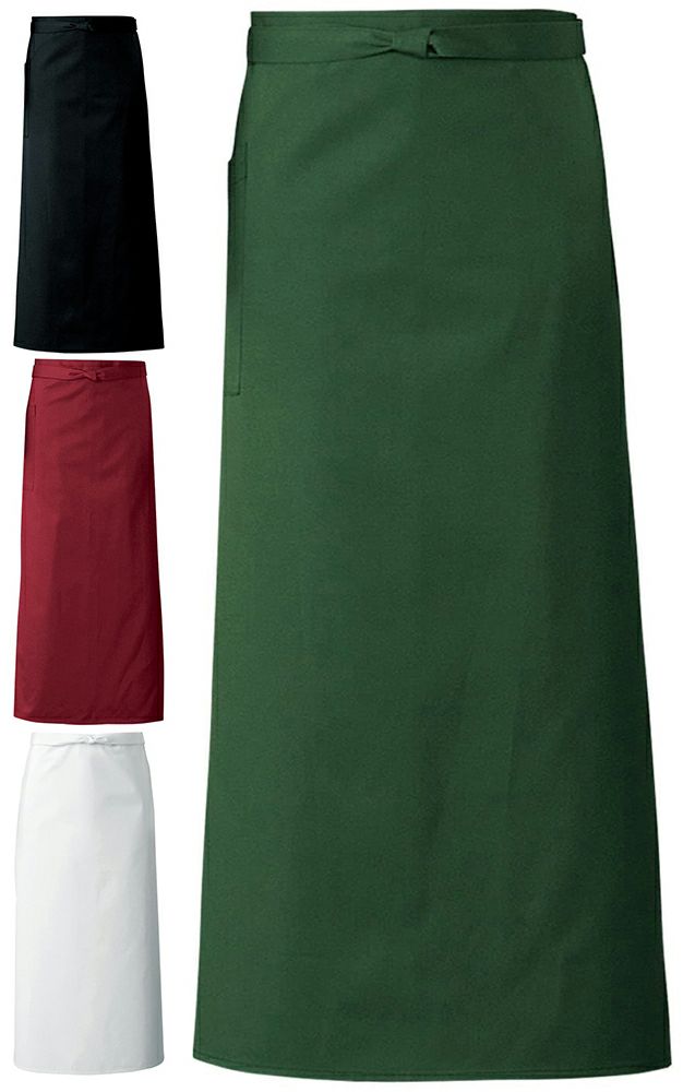 腰下ロング丈エプロン（撥水・撥油）