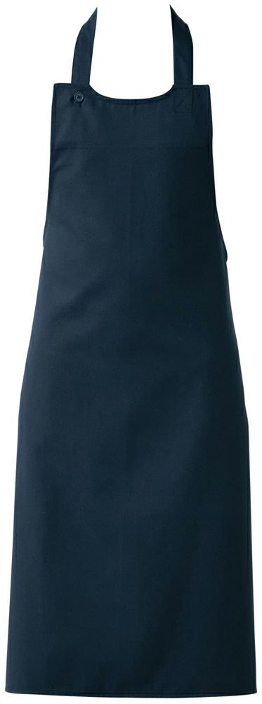 首掛け胸当てエプロン（抗菌防臭・撥水撥油）:ネイビー
