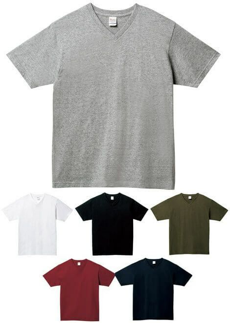 VネックTシャツ（綿100％）