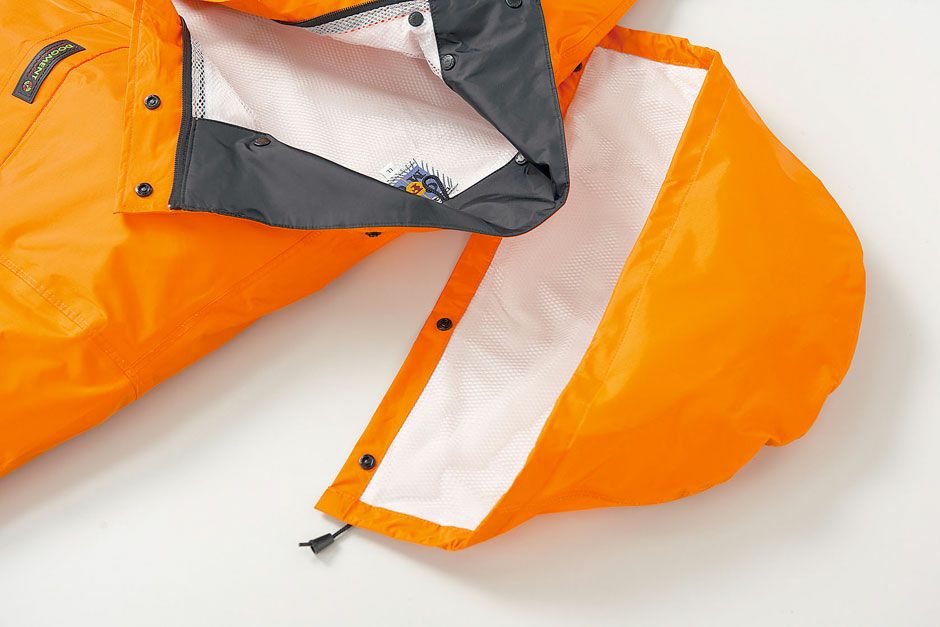 取り外しできるフード部分