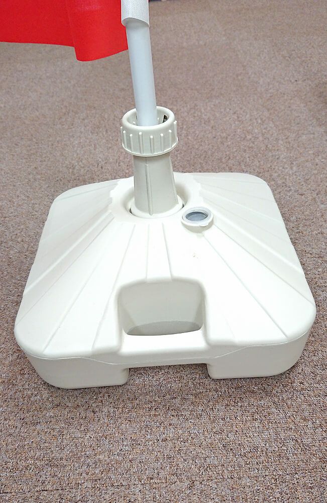 のぼり旗用の注水台