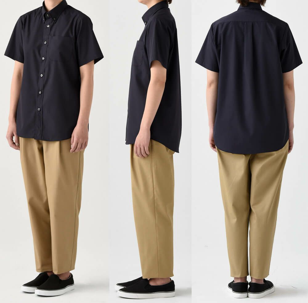 フロント、サイド、バックスタイル