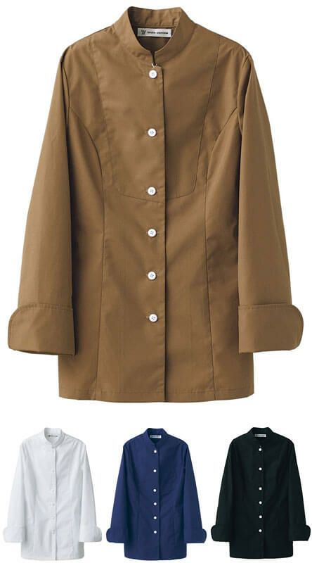 【女性用】コックコート [7-BA1058]