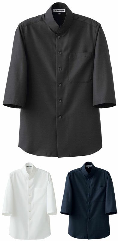 7分袖シャツコート [7-BA1077]