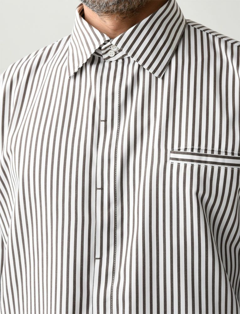 ストライプシャツ