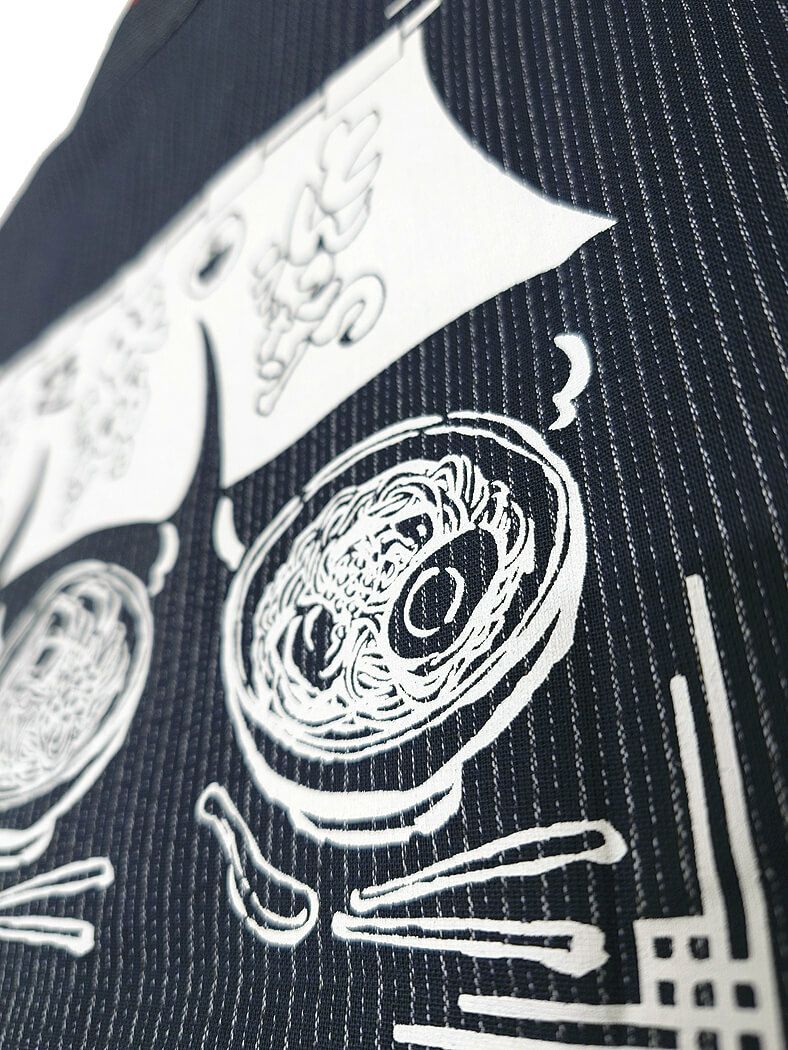 イラストの細い線もオリジナルプリントでキレイに表現できています。