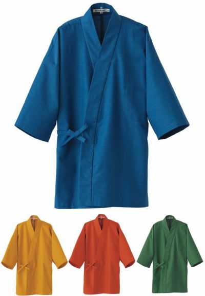 替エリ別売】作務衣（上衣） [7-EC3126]