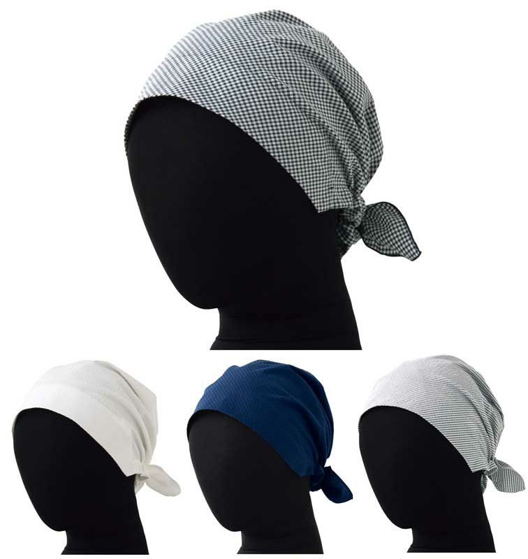 【後ゴム入】バンダナキャップ [7-JY4743]