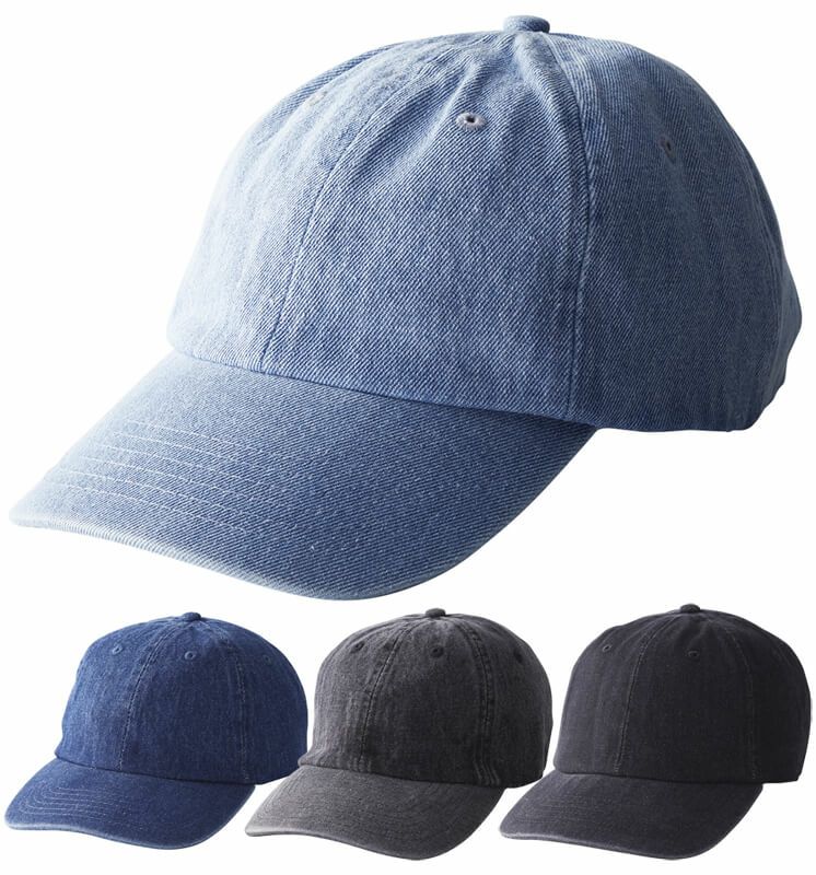 デニムキャップ（綿100％） [FLC-1155]