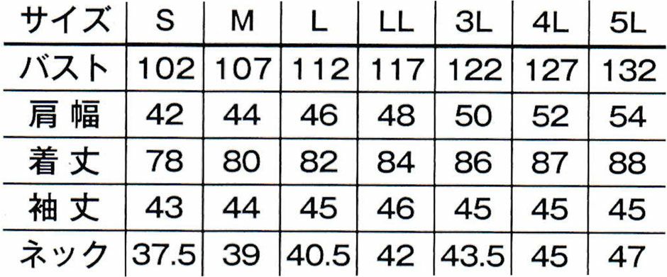 サイズ表