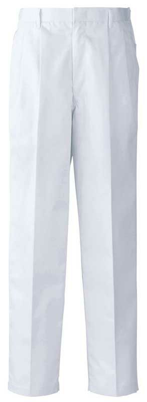 衛生厨房パンツ　ホワイト＃7