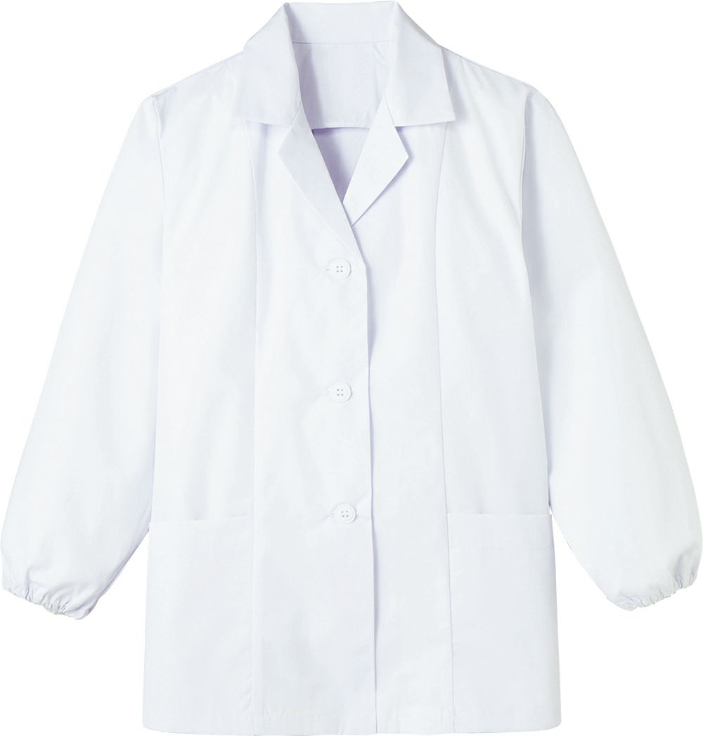 【女性用】調理衣 長袖 [SRV-FA335] ホワイト