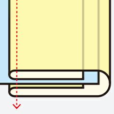 【パイピング縫製】<br>縫い代のほつれの発生による異物混入を軽減