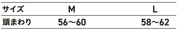 サイズ表