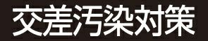 交差汚染対策