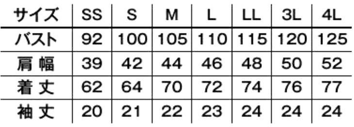 サイズ表