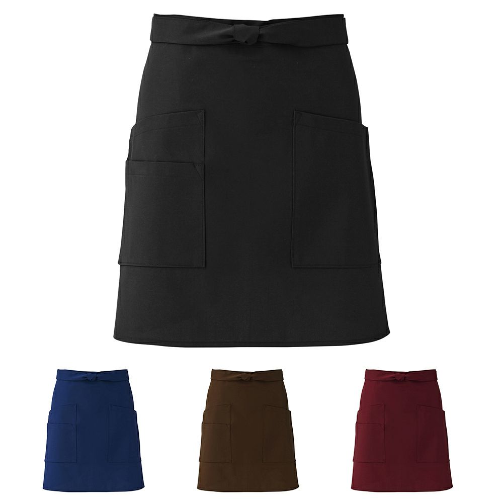 日本製ショートエプロン [KSS-EW45]