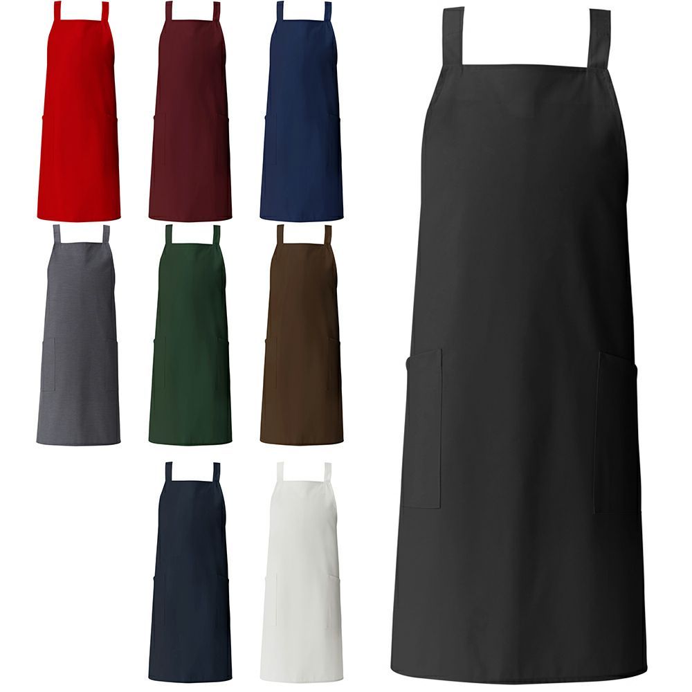 【日本製】胸当てエプロン（タスキ） [KSS-SF350]